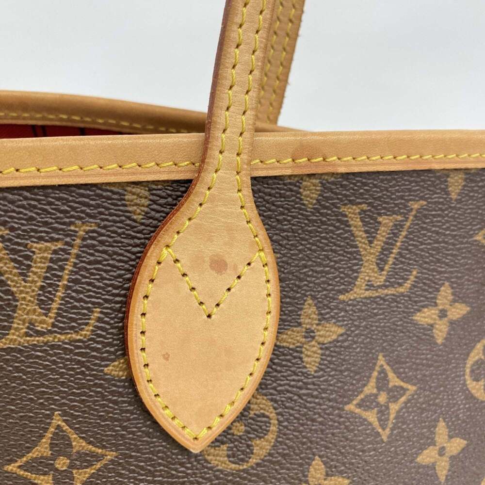 LOUIS VUITTON Brown Monogram Neverfull MM Tote Bag - Picture 8 of 15
